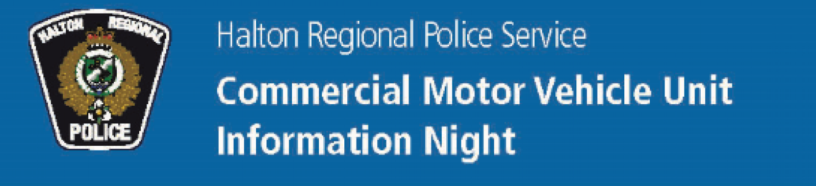 Commercial vehicle safety information night