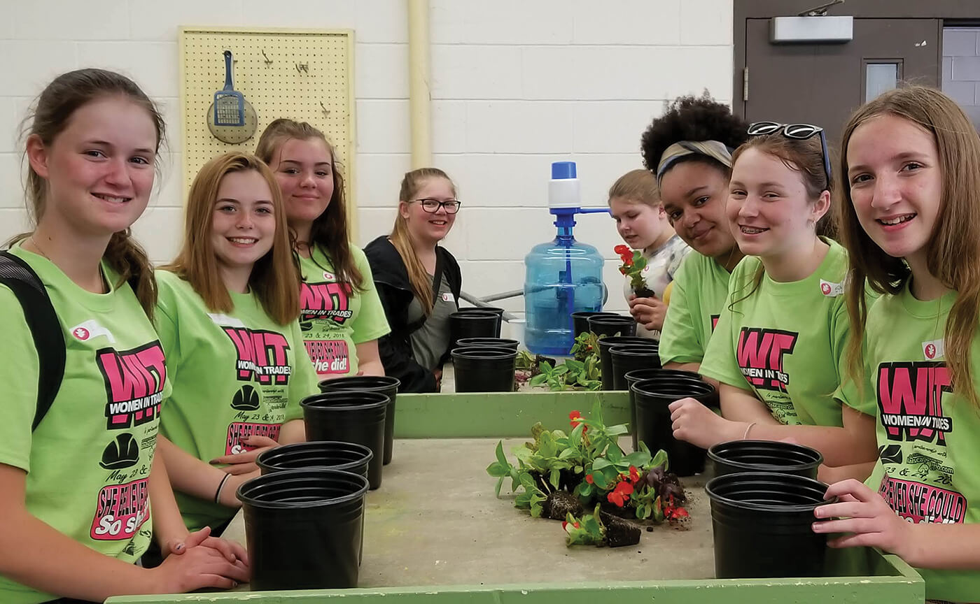 Women In Trades Experiential Learning Day