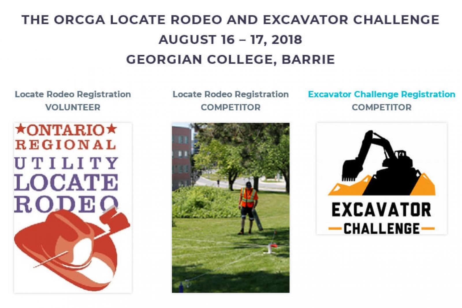 ORCGA Locate Rodeo and Excavator Challenge 2018