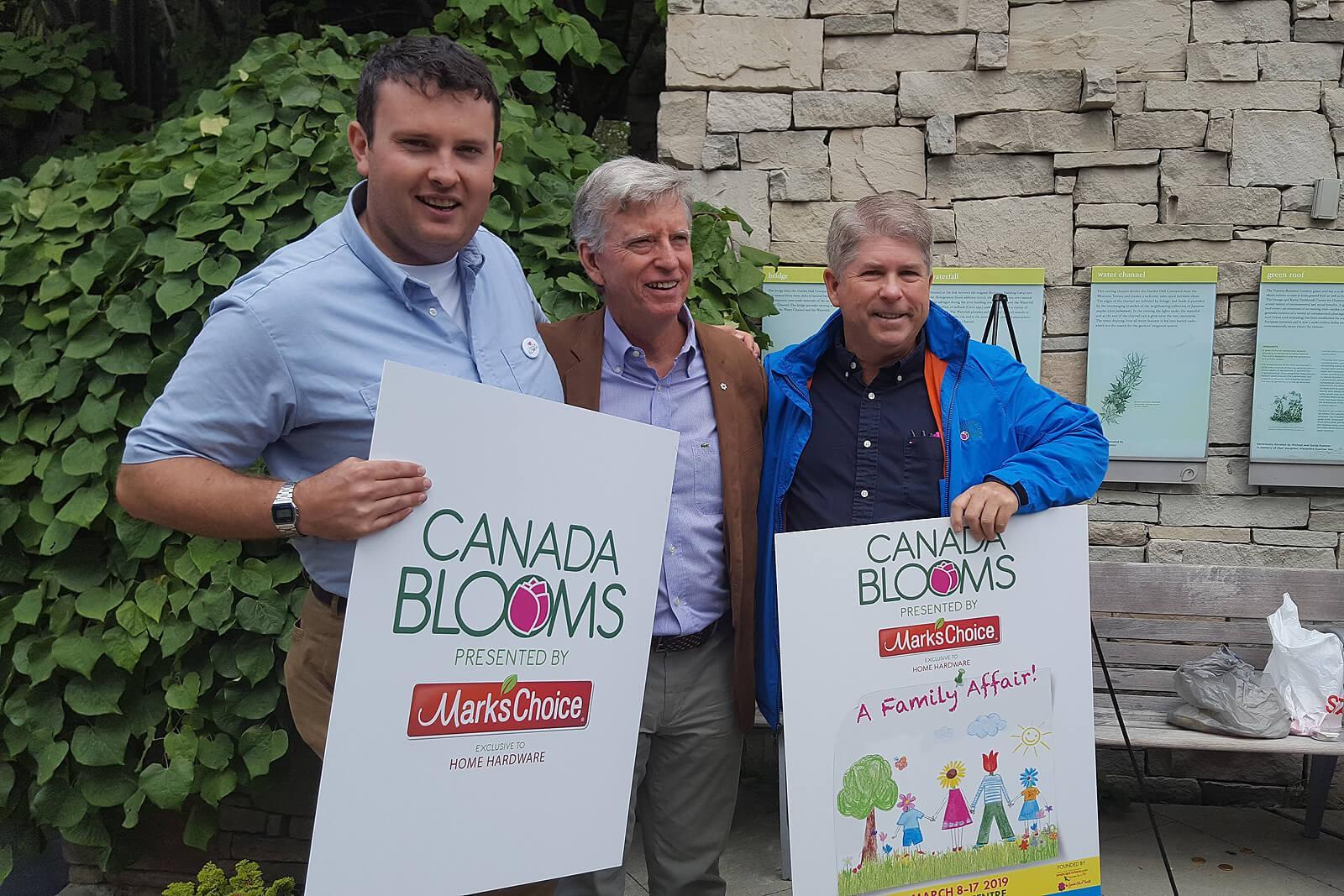 Mark's Choice becomes title sponsor of Canada Blooms press release