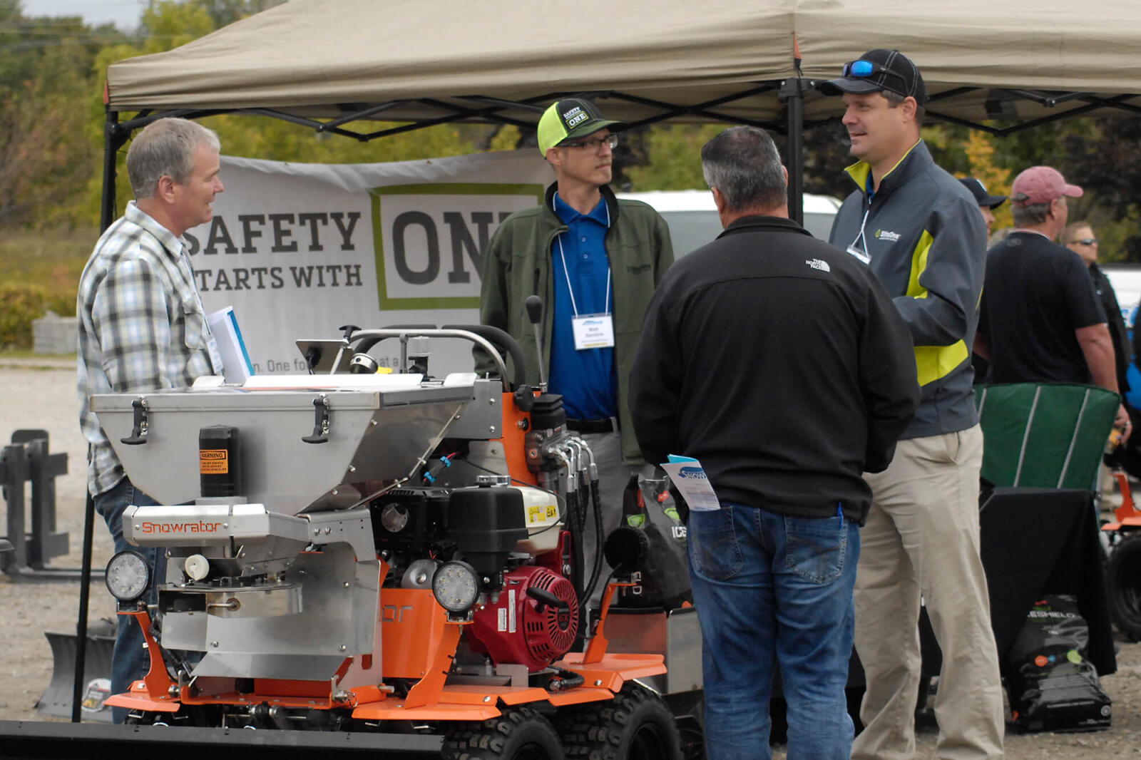 Snow contractors and supplies gather to prepare for the upcoming season. 