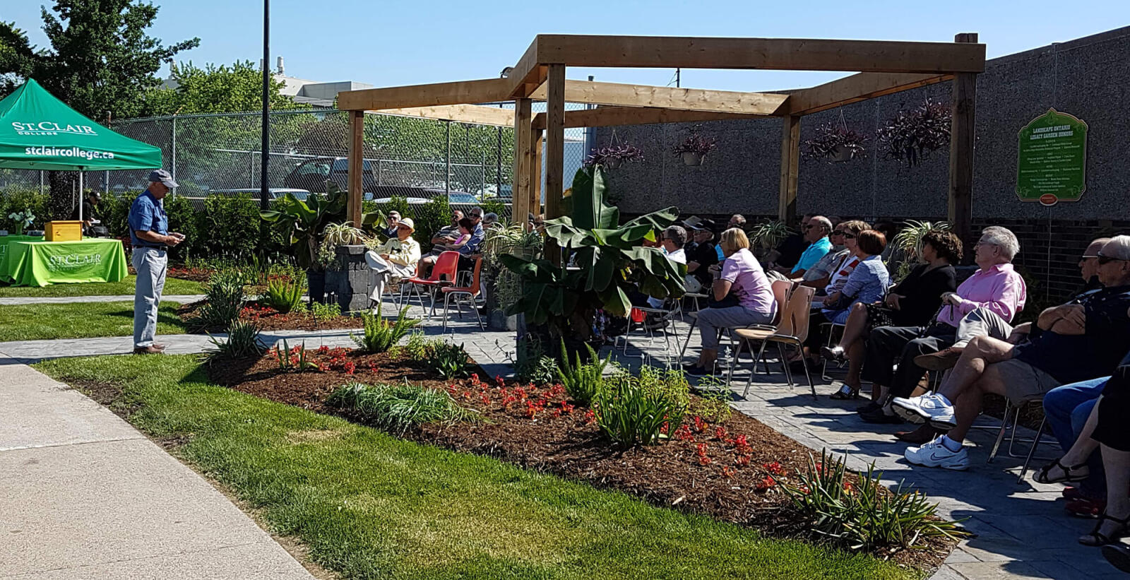 Windsor Chapter unveils Legacy Garden