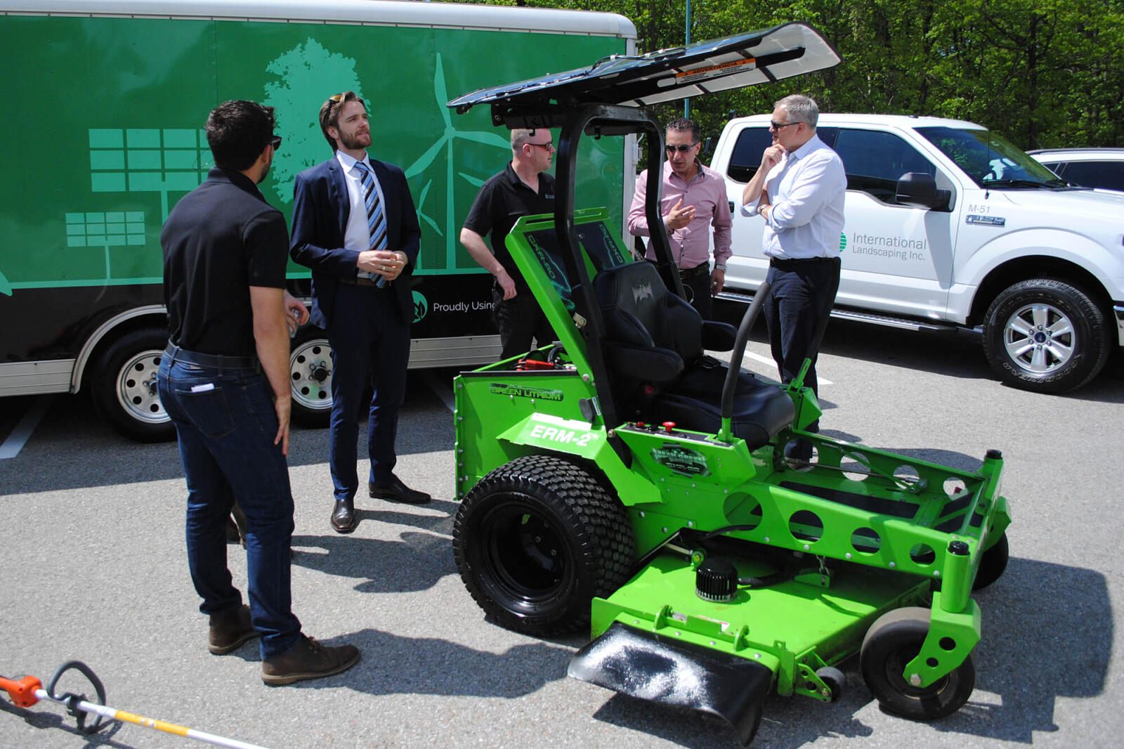 International Landscaping adds HP campus to electric maintenance portfolio