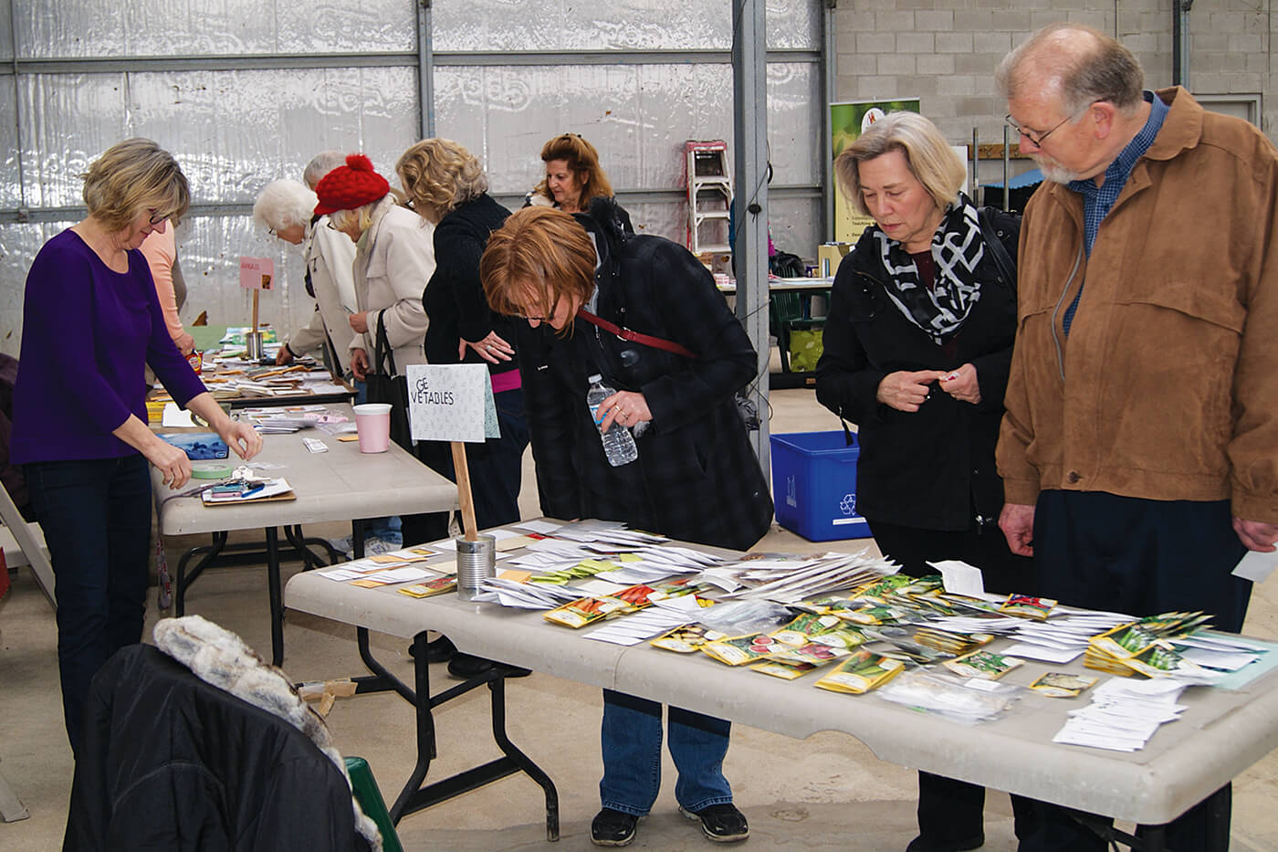 Seedy Saturday at Landscape Ontario