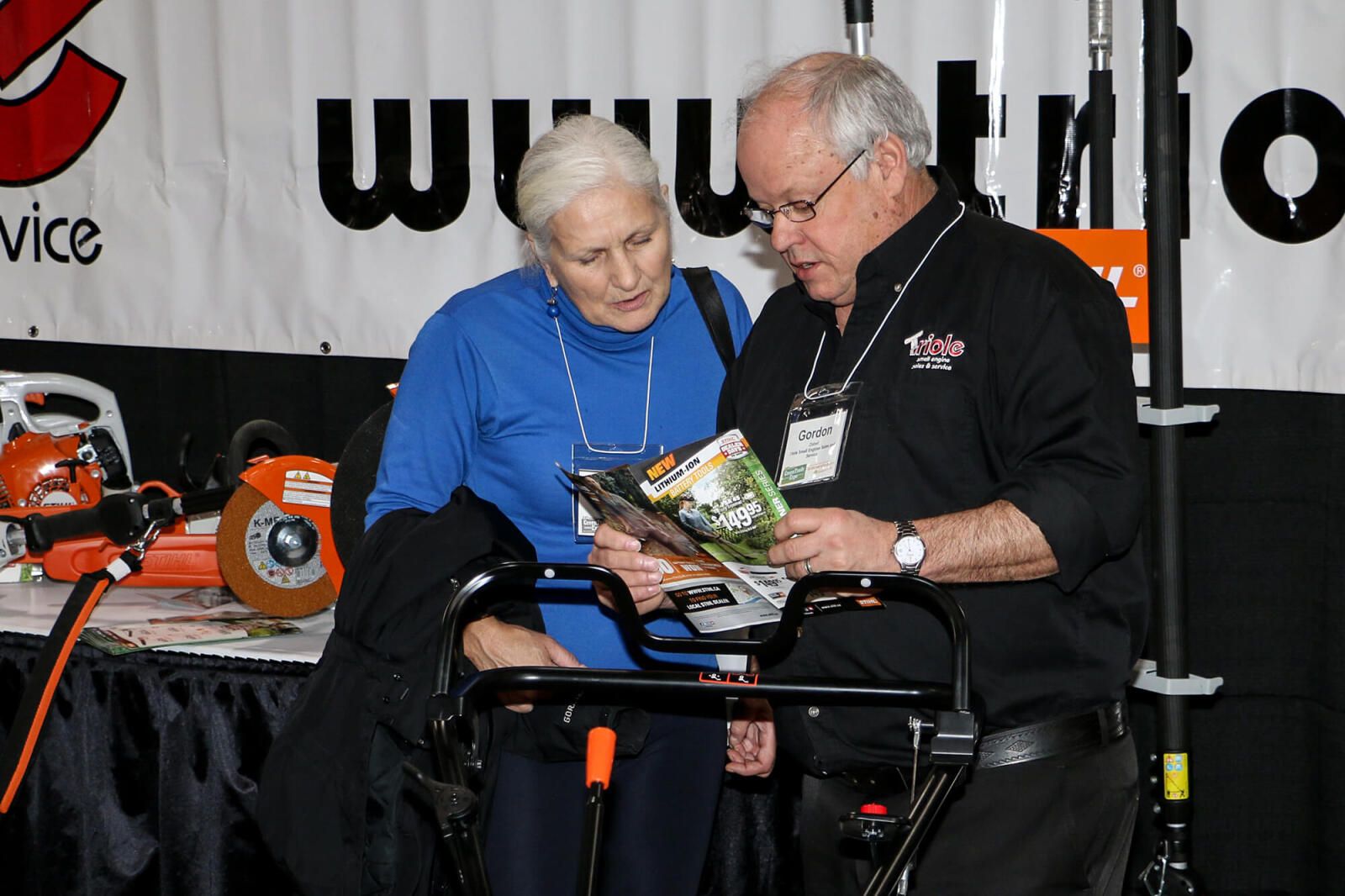 Exhibitors from Ontario and Quebec take advantage of the captive audience GreenTrade Expo provides.