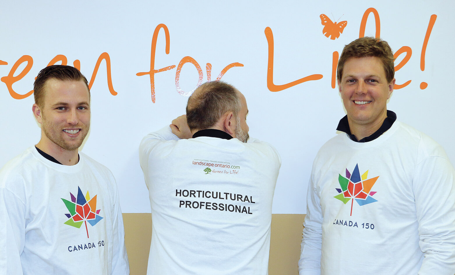 A special shirt celebrating Canada’s 150th and LO members is available for order from home office. Thanks to Blake Tubby, Paul Brydges and Michael Van Dongen for modelling.