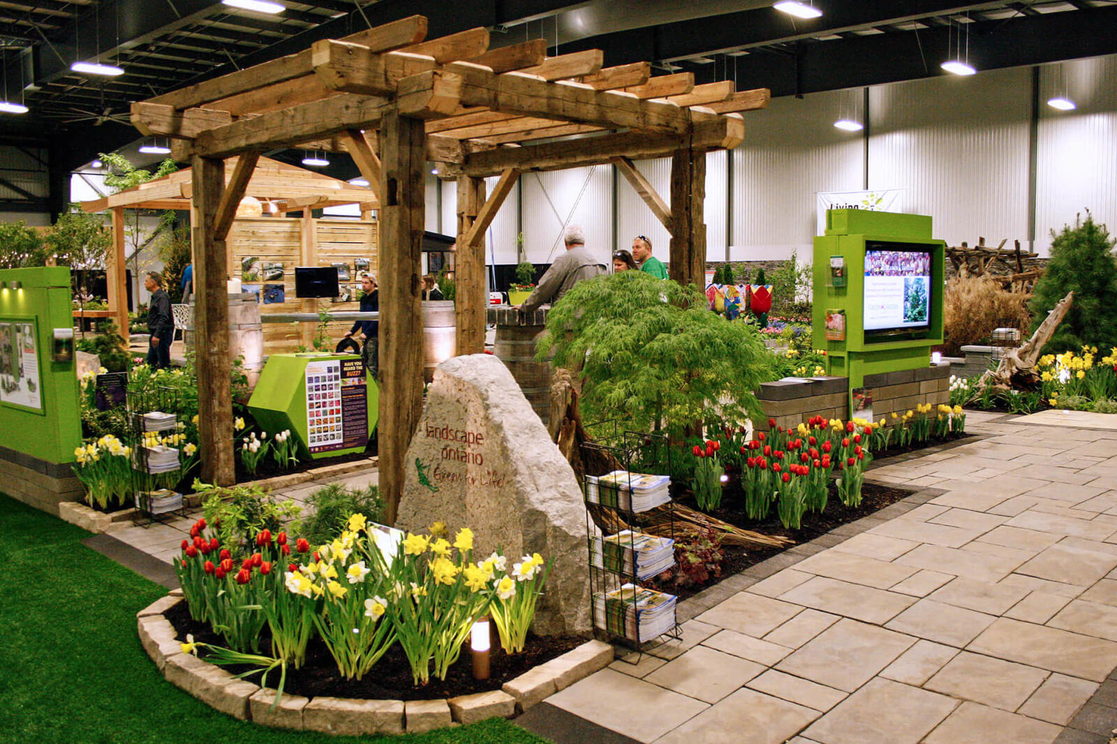 Landscape Ontario feature garden.