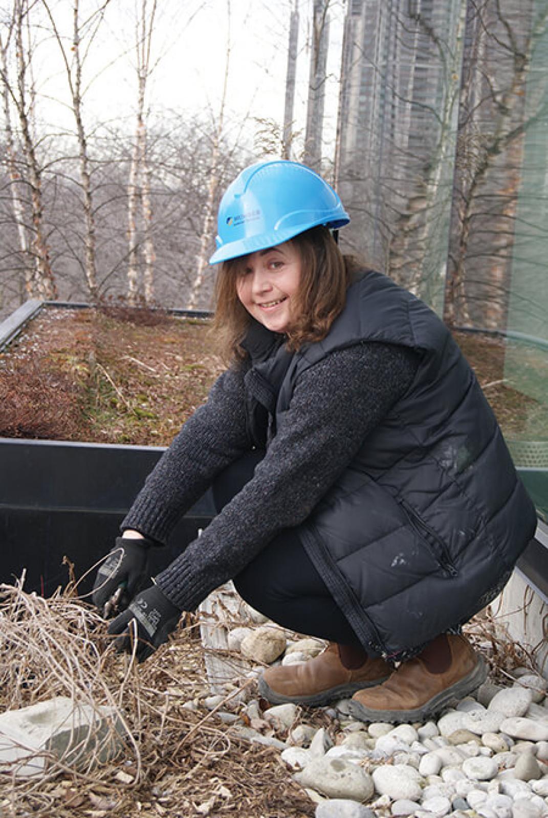 Corina Ottnad changed careers to pursue her passions for both the environment and horticulture therapy.