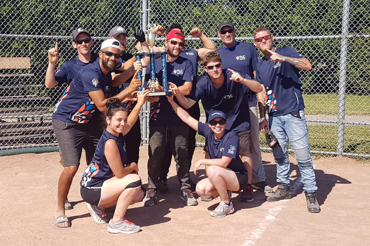 TLC Landscaping wins first ever London Chapter baseball tournament