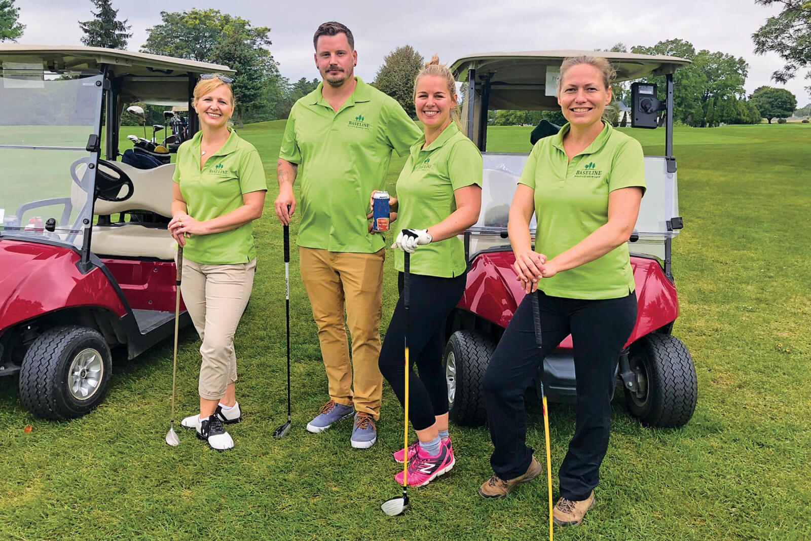 London Chapter golf tournament finds success on an unlucky day