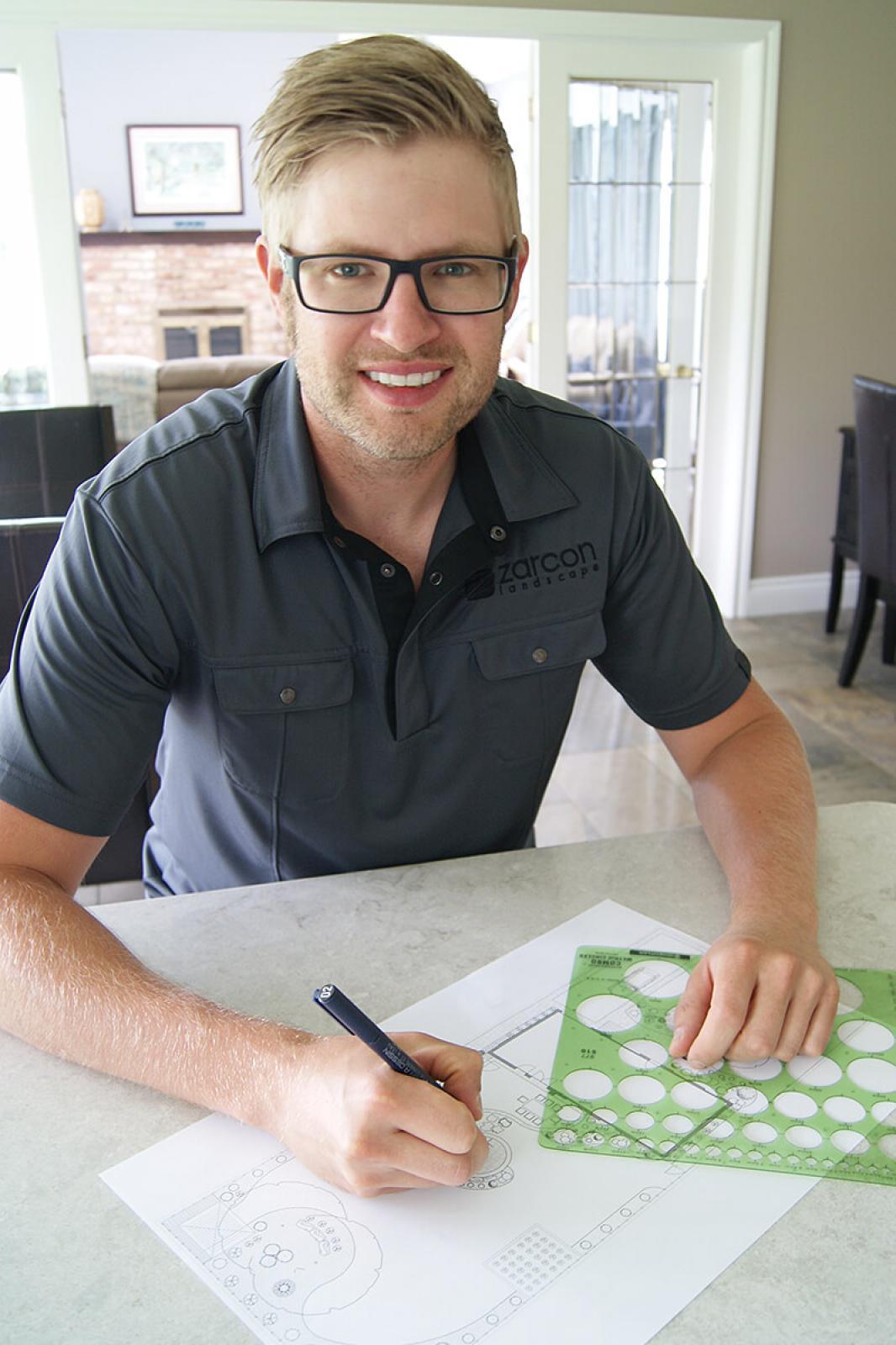 Adam Zaremba sees the value of being a member of Landscape Ontario.