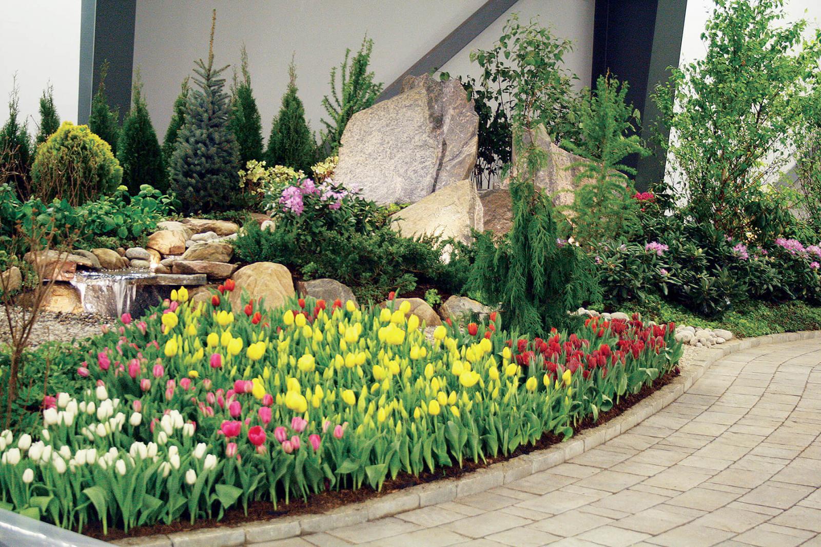 A collaborative team effort by Ottawa Chapter created a colourful one-of-a-kind garden at the Ottawa Home and Garden Show.