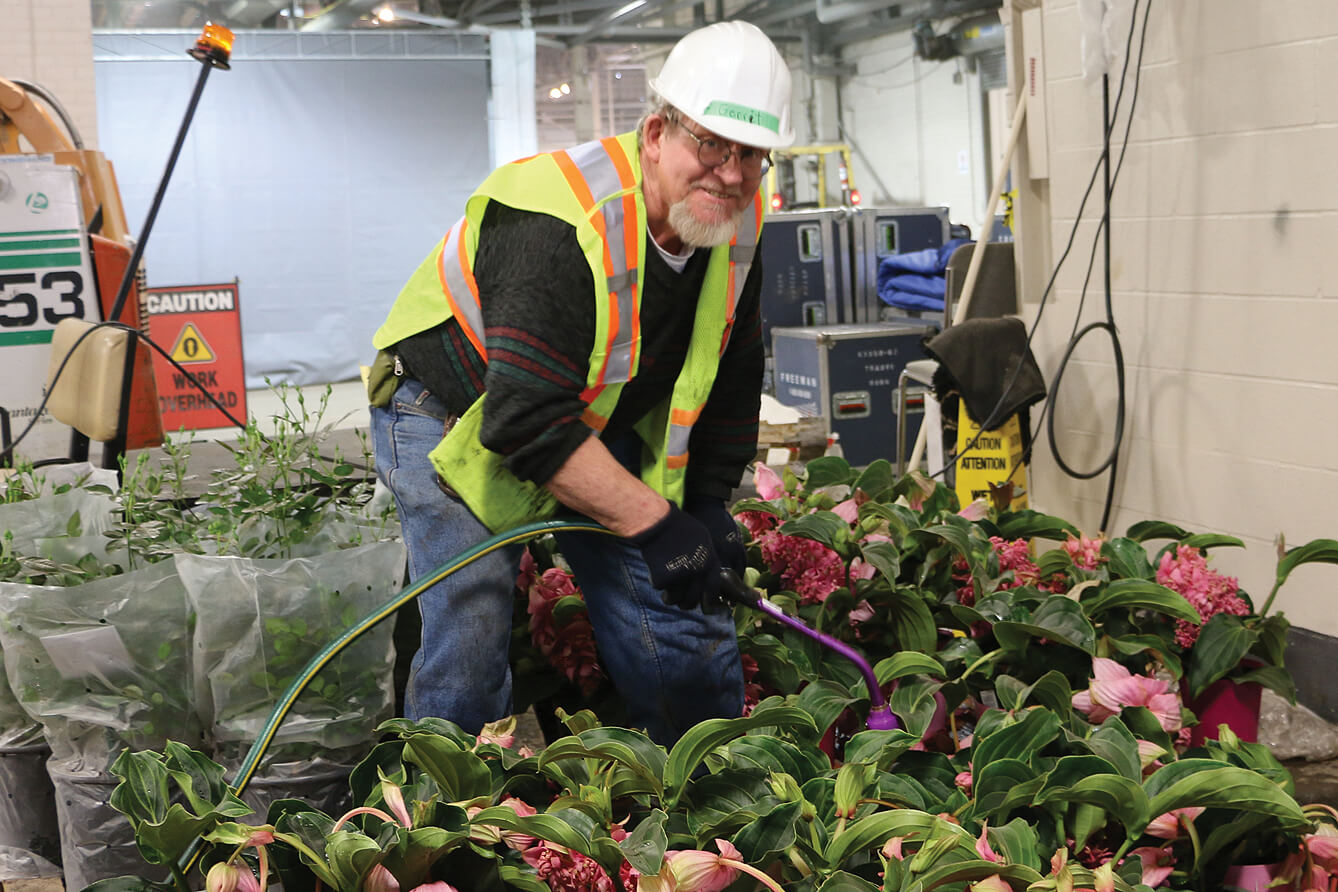 Many contributions help create Landscape Ontario’s gardens at Canada Blooms