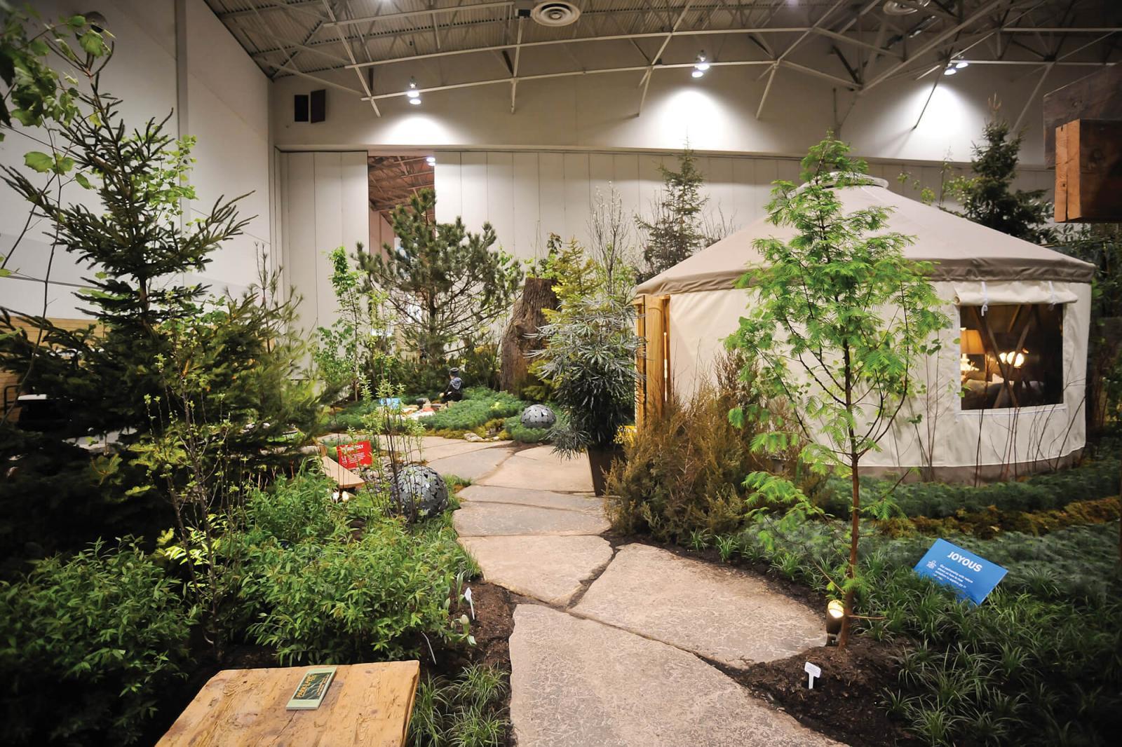 The Canada Blooms Judges’ Choice Award for Best Overall Garden went to Parklane Nurseries.