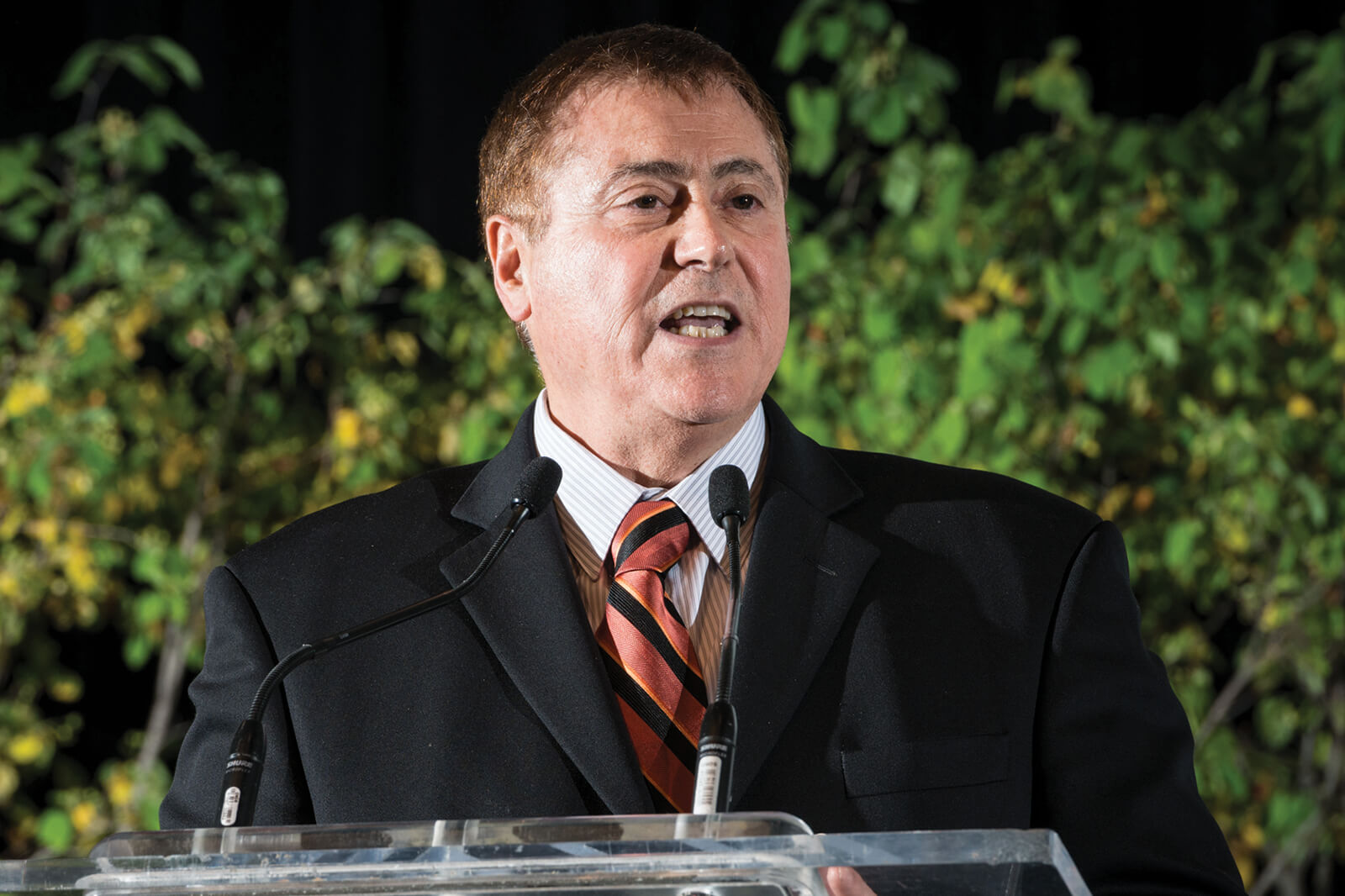 Gerry Ginsberg at Canada Blooms in 2013.