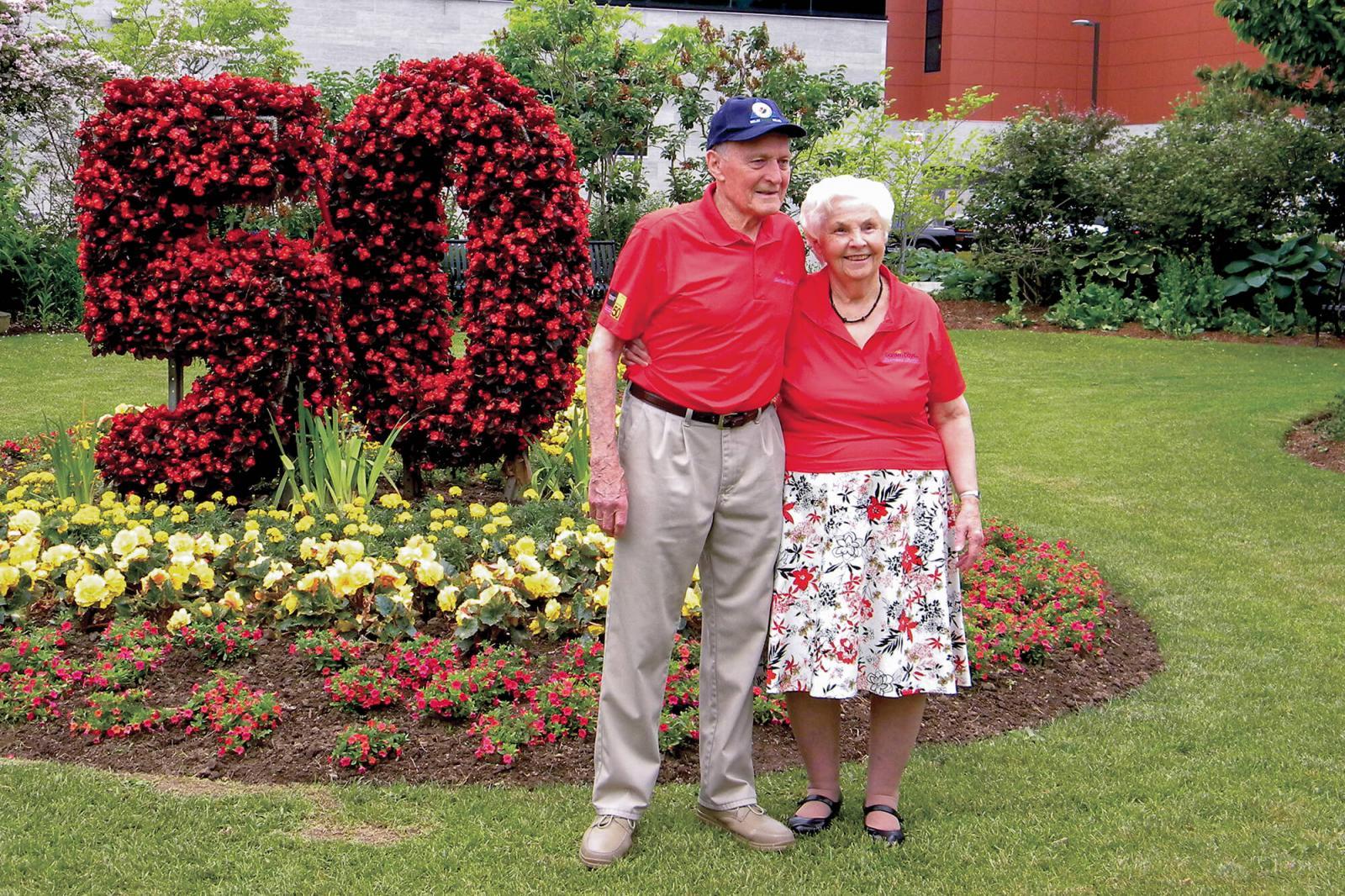 Margaret and Ivan Stinson are an inspiring couple, who organized the Garden Day event that celebrated the University of Guelph’s 50th anniversary.