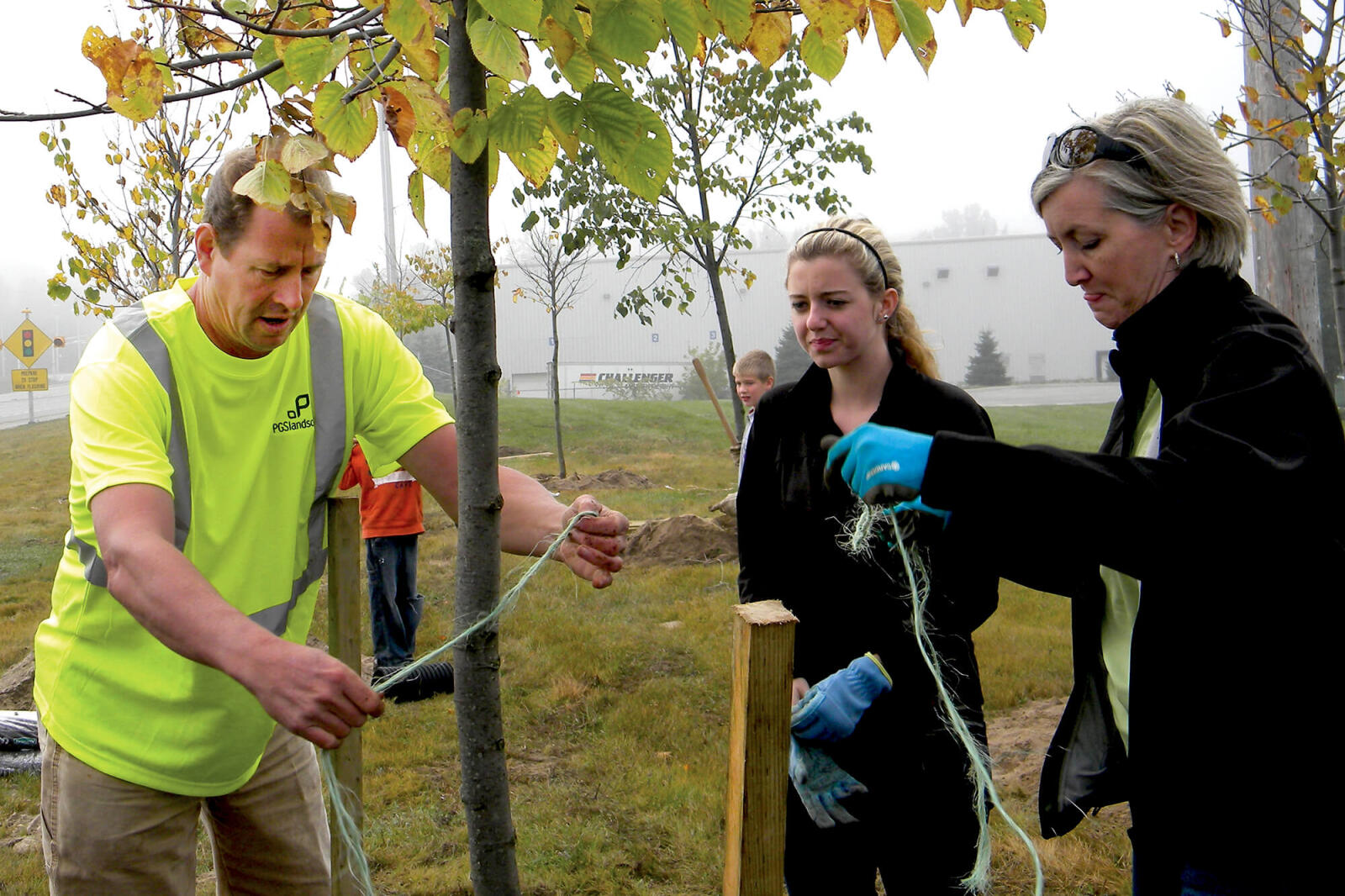 London Chapter important cog in tree planting project