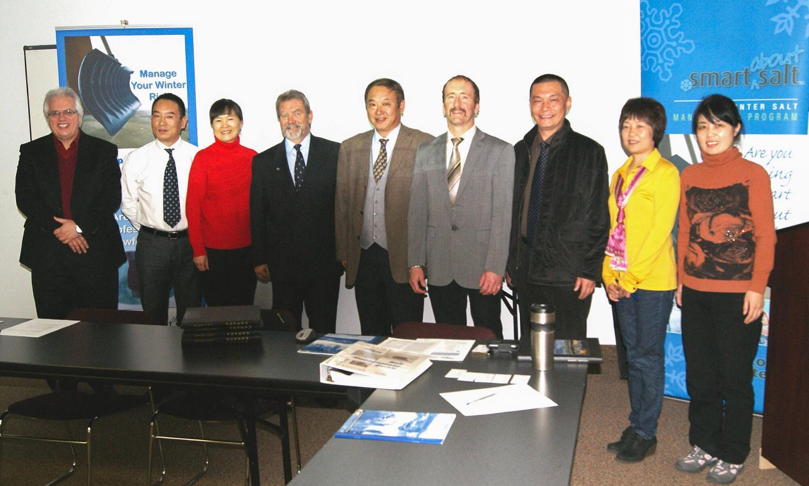 Chinese delegation at LO
