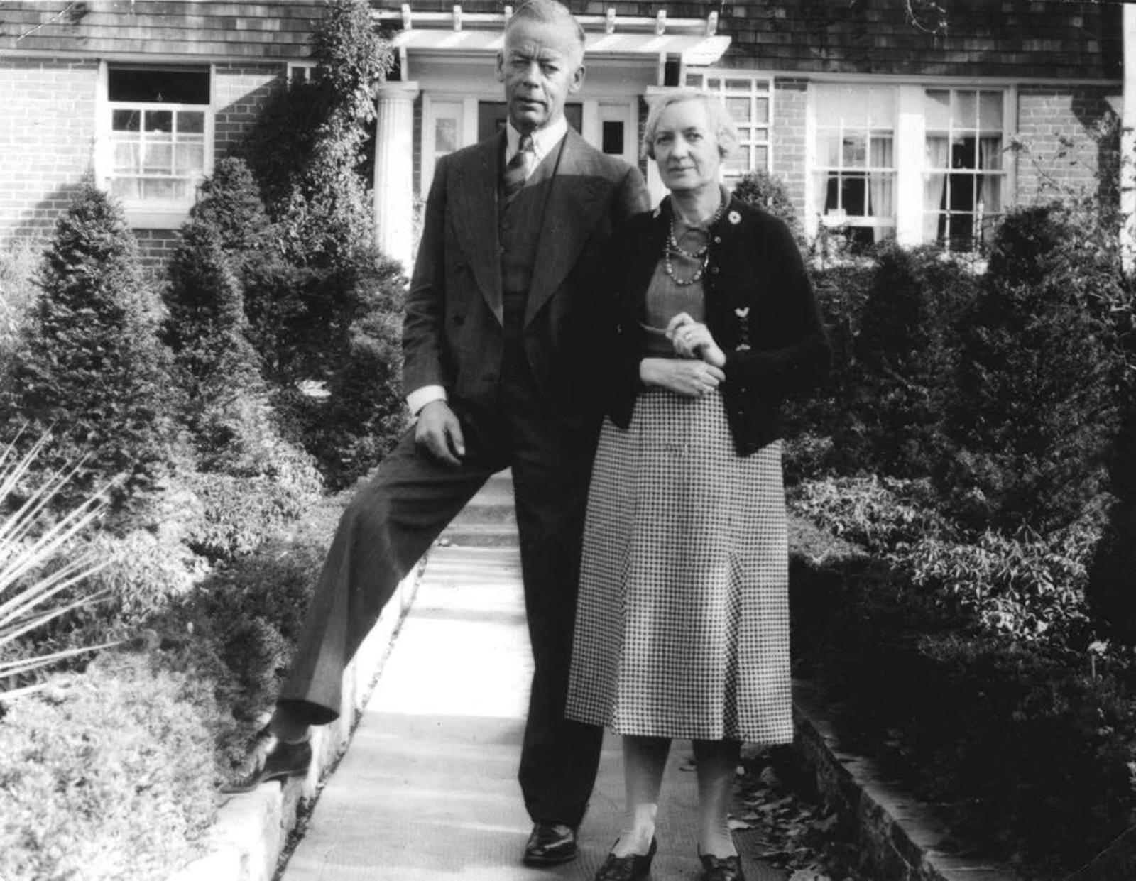 Howard and Lorrie Dunington-Grubb in the late 1930s
