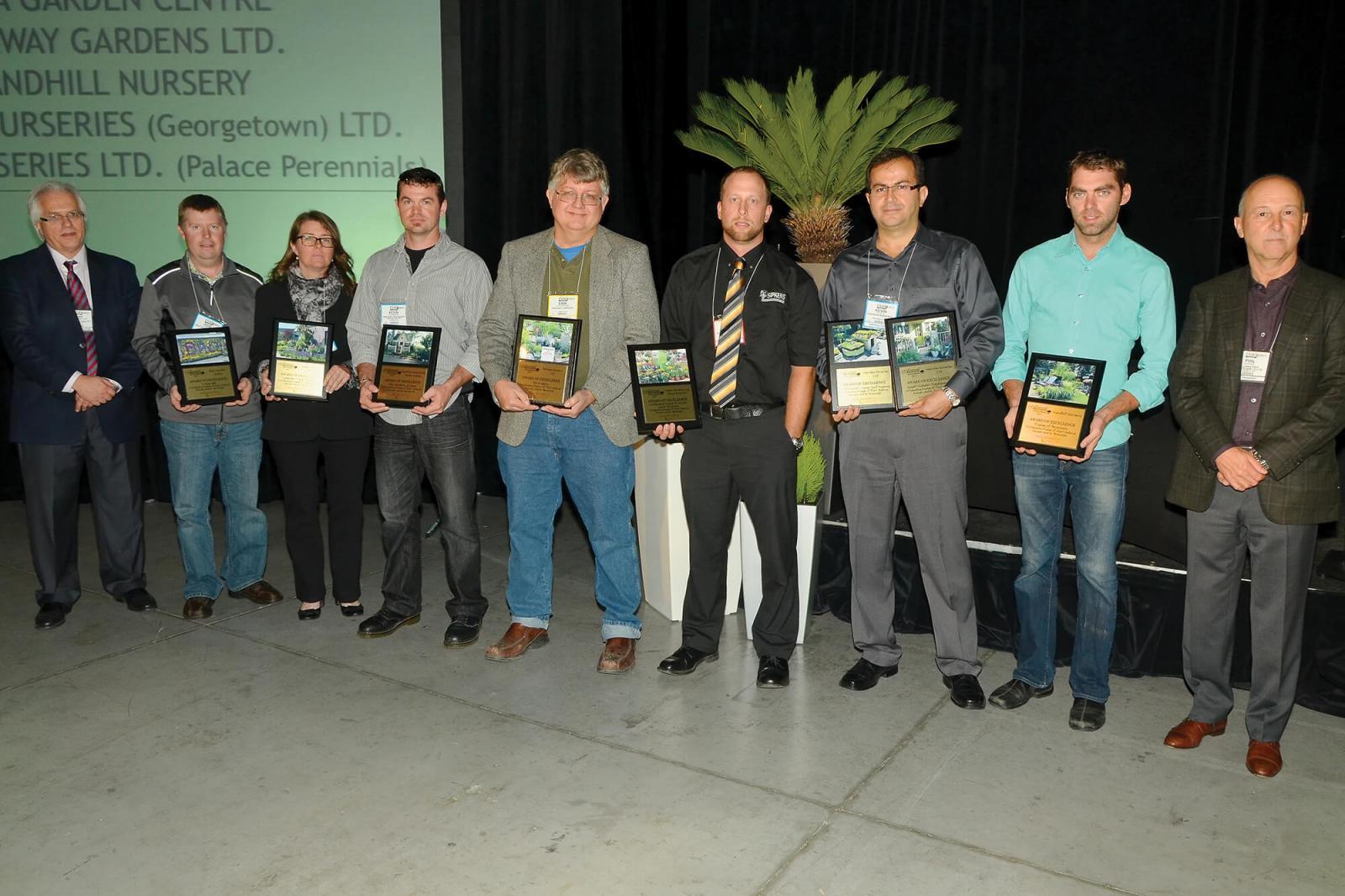 Top garden centres and growers honoured at Awards of Excellence