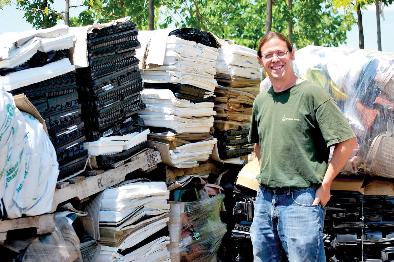 Richmond Nursery diverts horticultural plastic from landfills