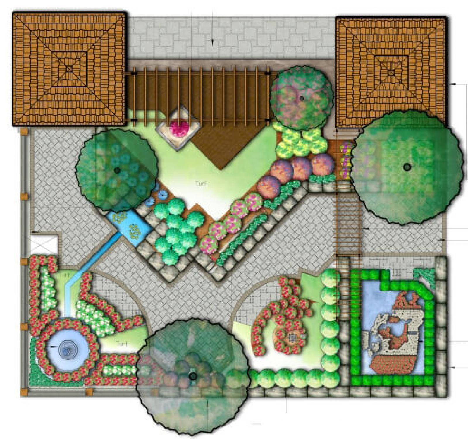 Concept design for 2012 Green for Life garden.