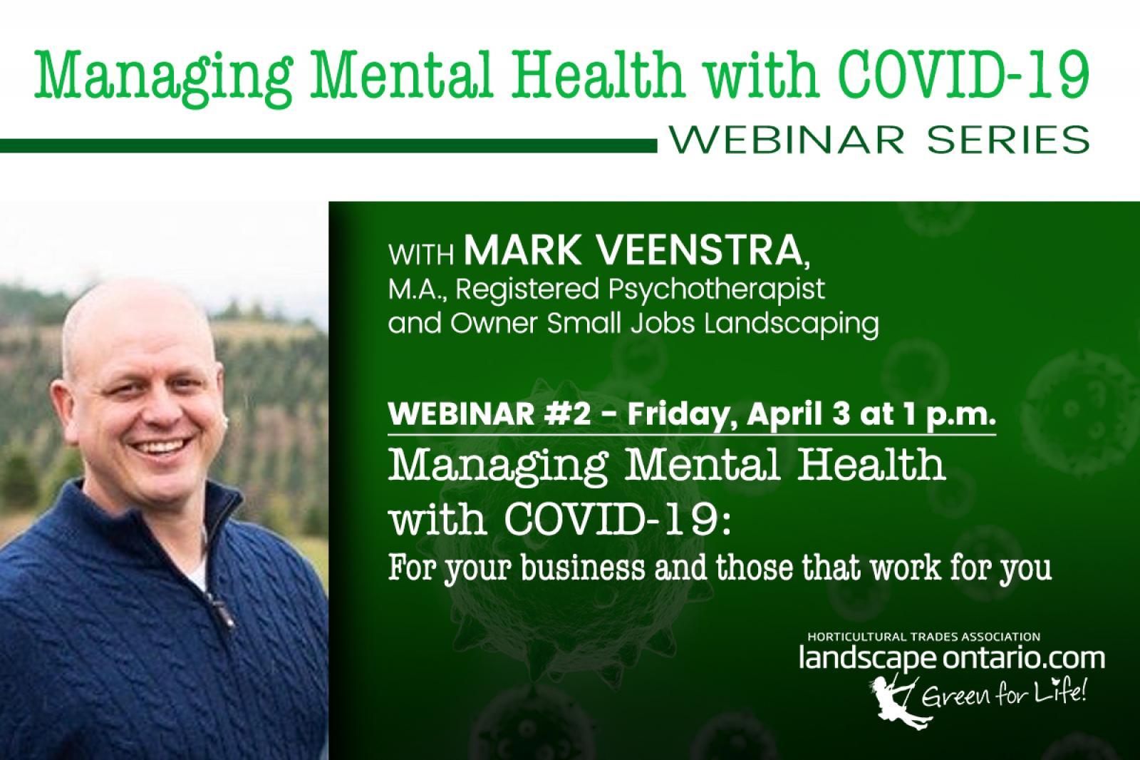 Webinar Managing Mental Health with COVID-19: Part 2