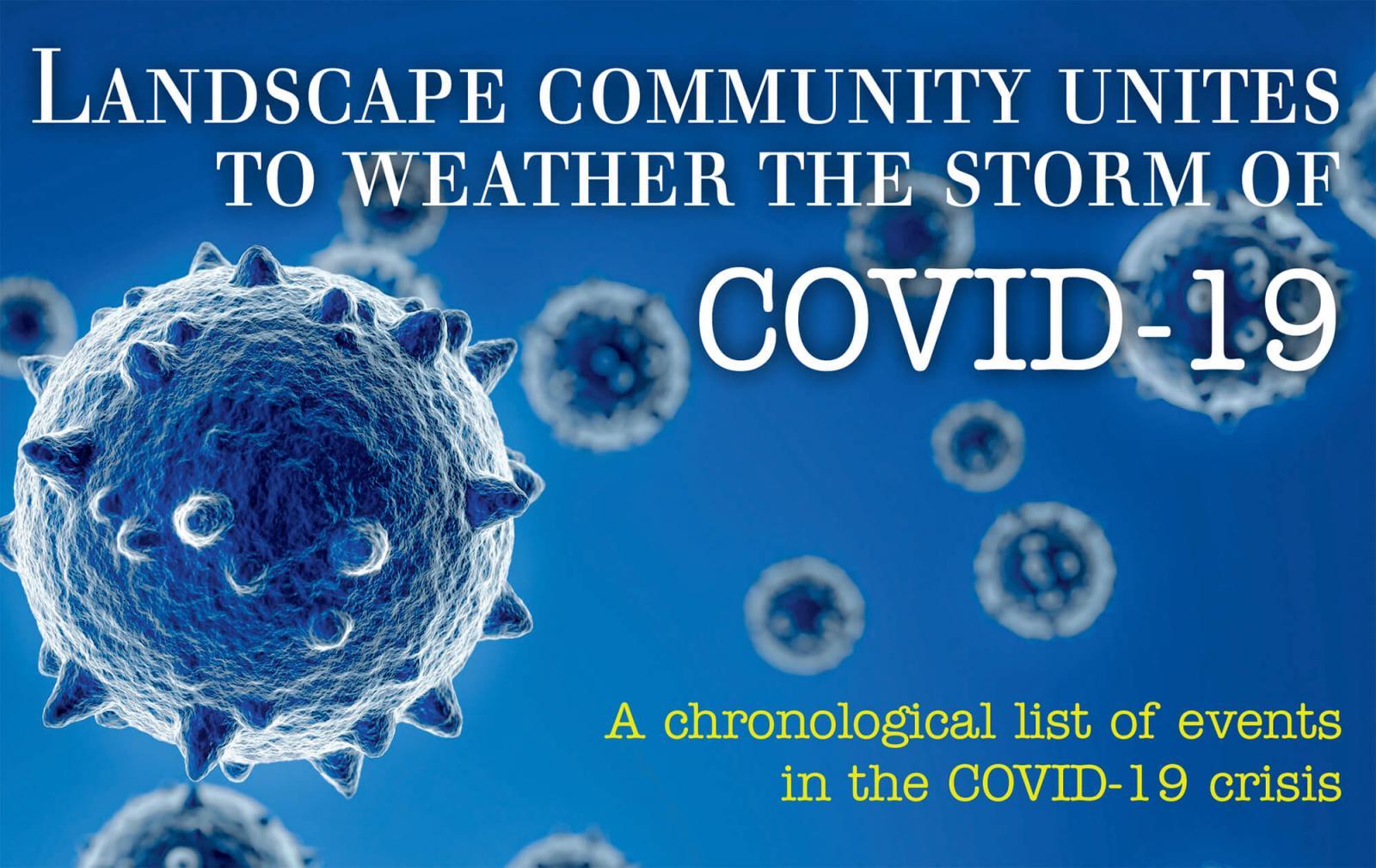 Landscape community unites to weather the storm of COVID-19