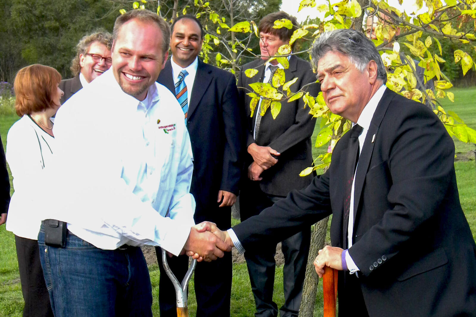 City and London Chapter join to create living memorial to Canada's war veterans