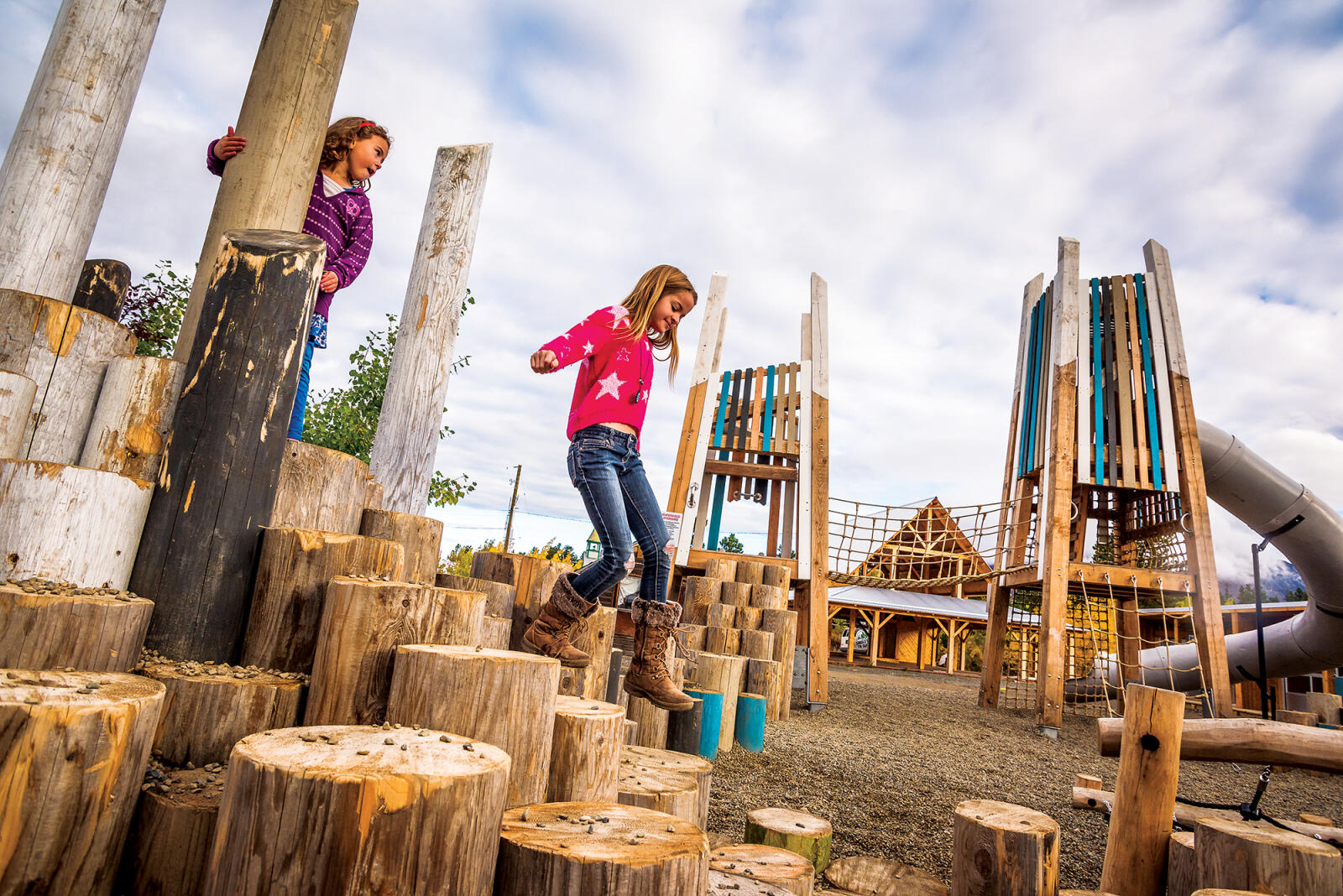 Niche market nurtures with nature: Contractors diversify into natural playgrounds