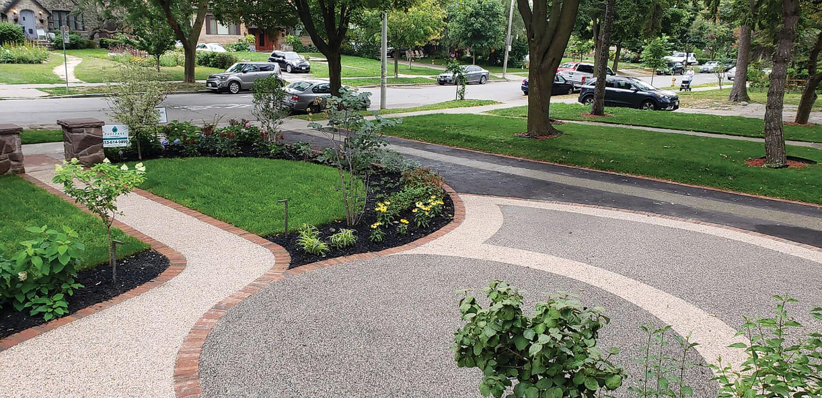 PurePave used in the entraceway of a home in Toronto’s High Park neighbourhood