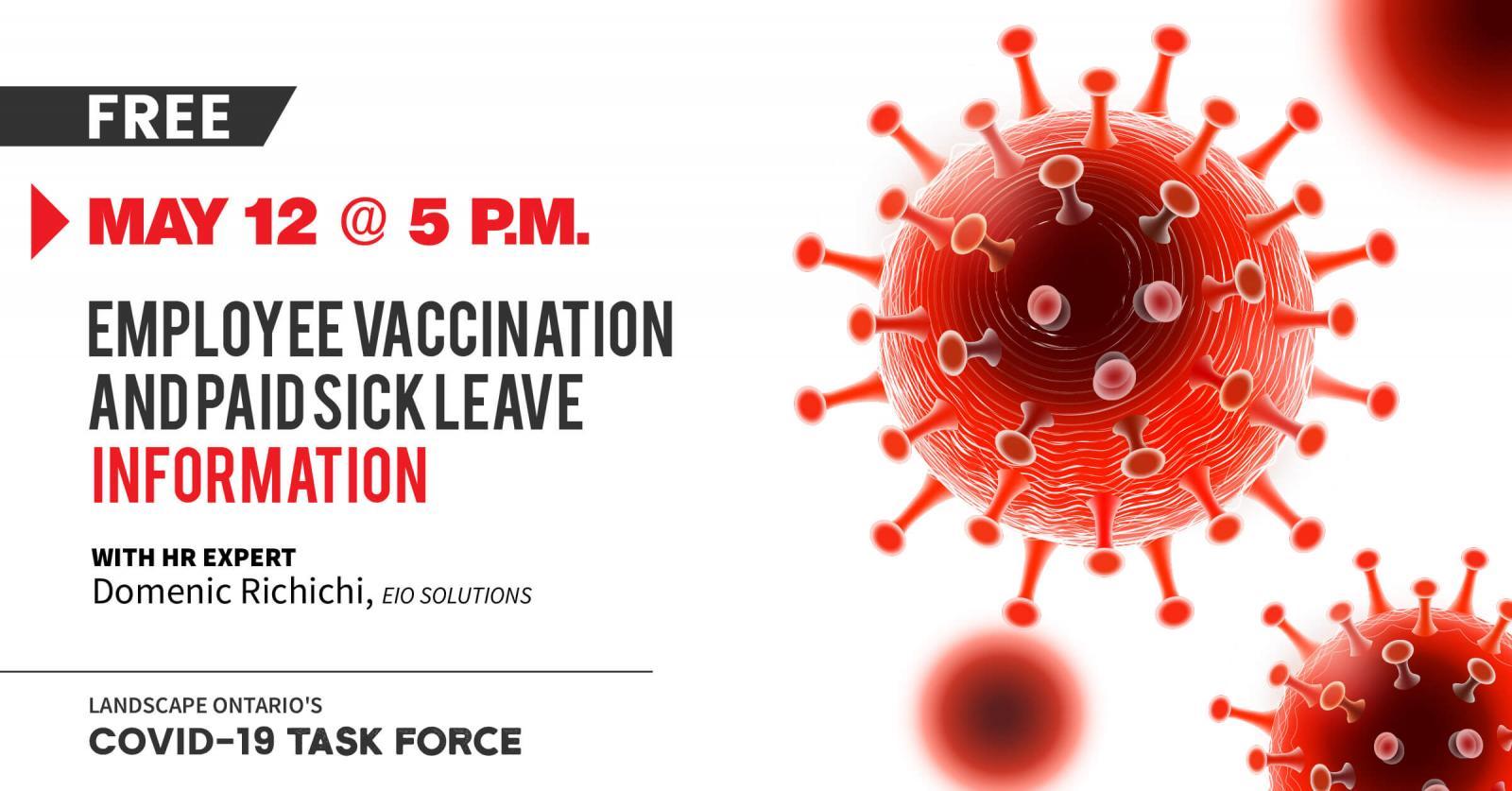 Employee Vaccination and Paid Sick Leave Information
