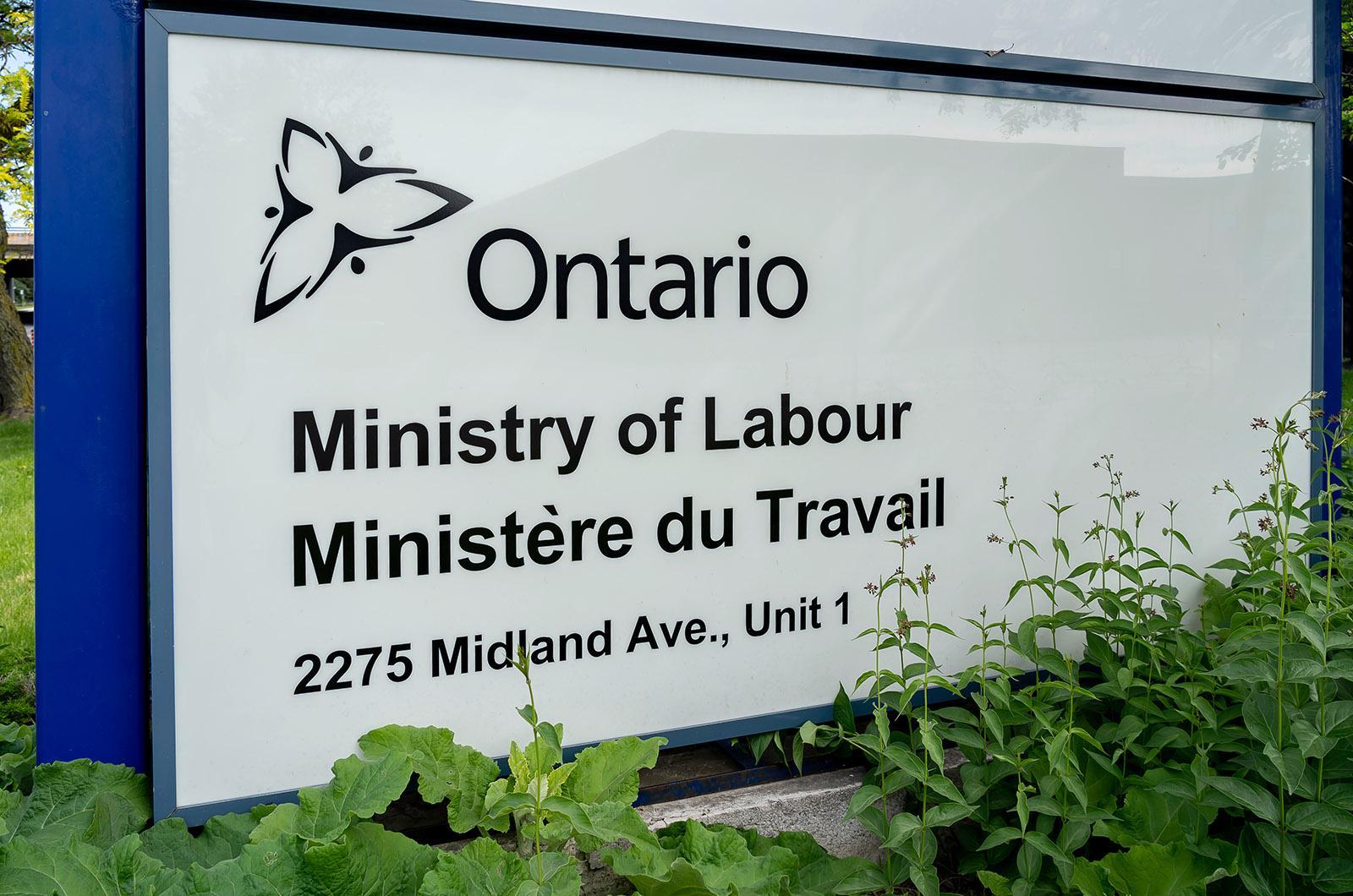 Ontario expands workplace inspections 