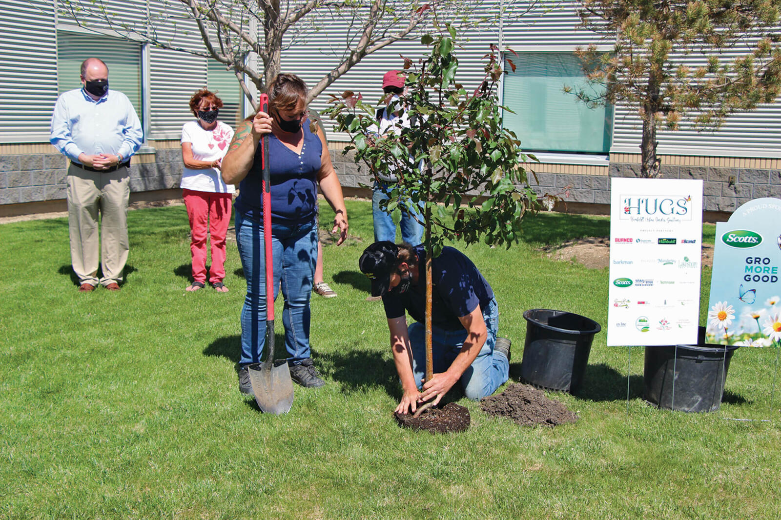 Construction is underway on the Humboldt Urban Garden Sanctuary