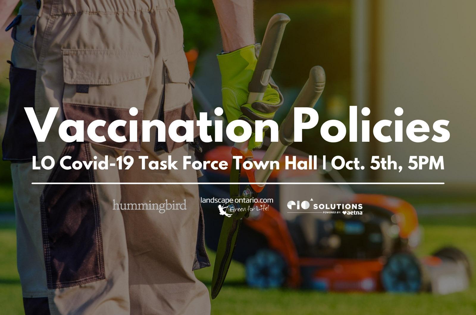 Vaccination Policies Webinar