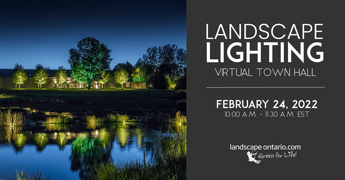Landscape Lighting: Virtual town hall 2022