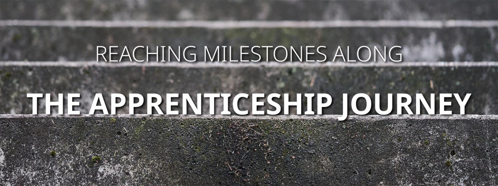 Reaching milestones along the apprenticeship journey