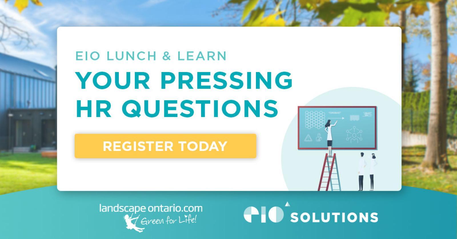 EIO Lunch and Learn: Pressing HR Questions
