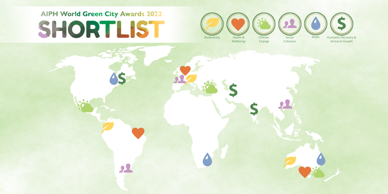 AIPH announces Green City Awards shortlist