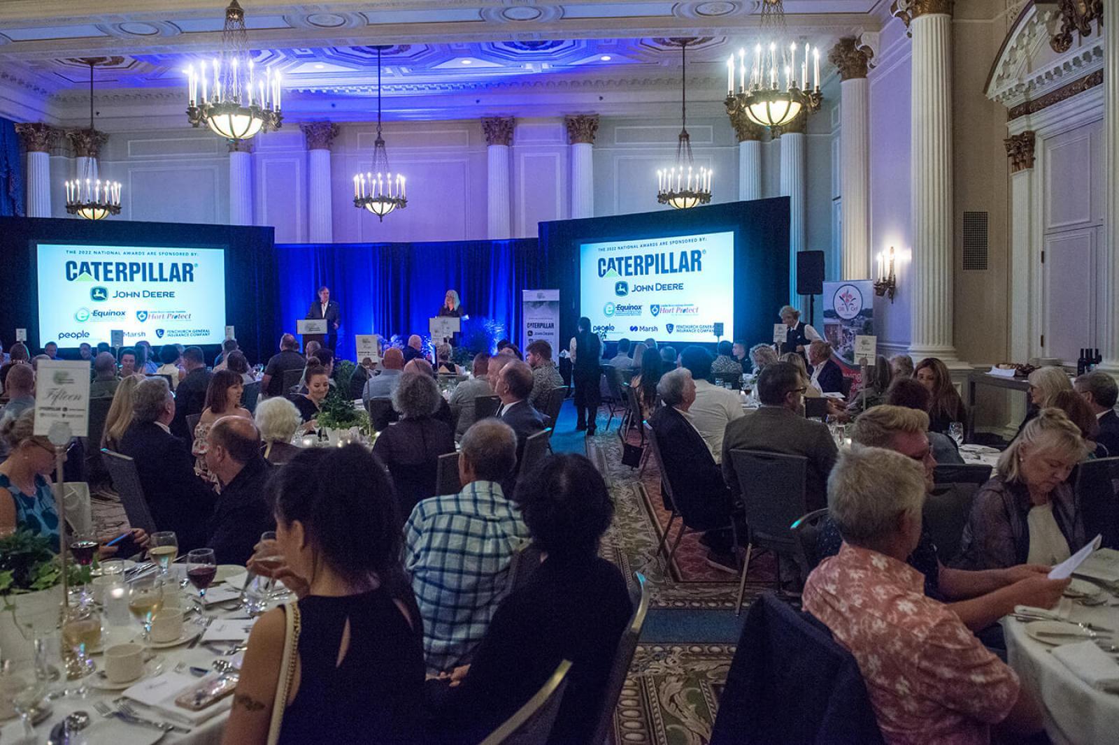 The ballroom at the Fairmont Chateau Laurier was packed with more than 140 members of the industry from across the country, representing a cross section of the horticultural trades.