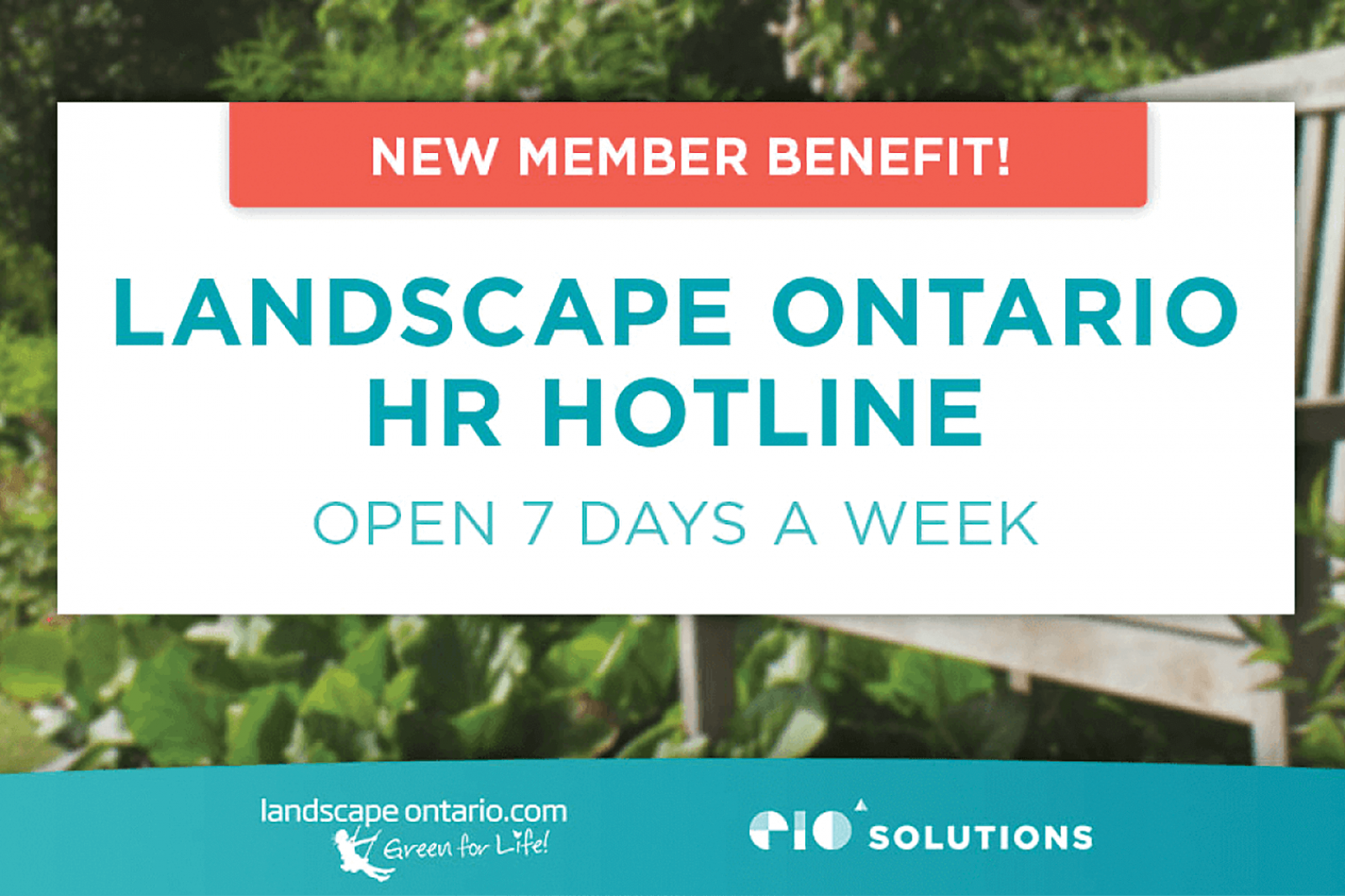 New member benefit: Landscape Ontario HR Hotline