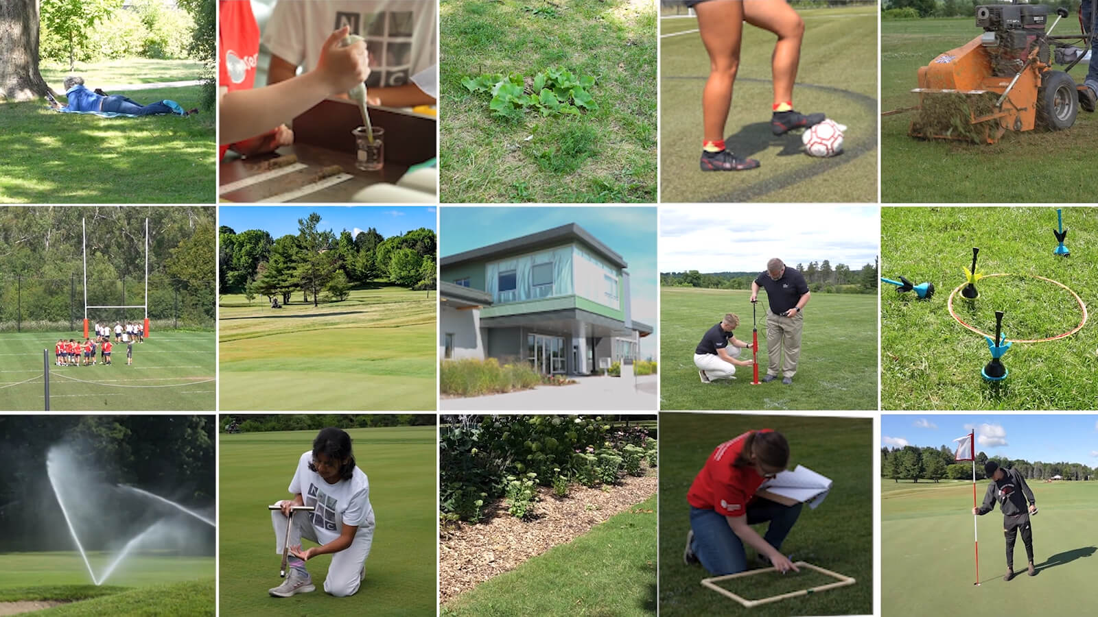 Learn about the many career opportuntites in the turfgrass profession