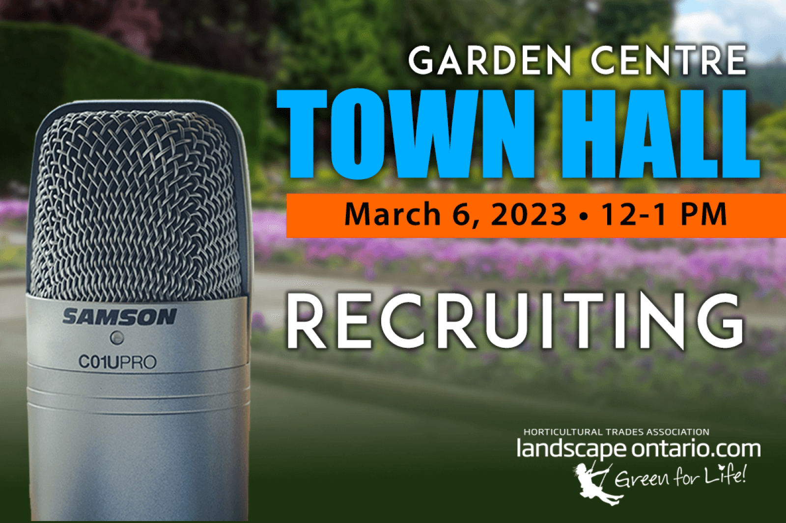 Garden Centre Town Hall: Recruiting