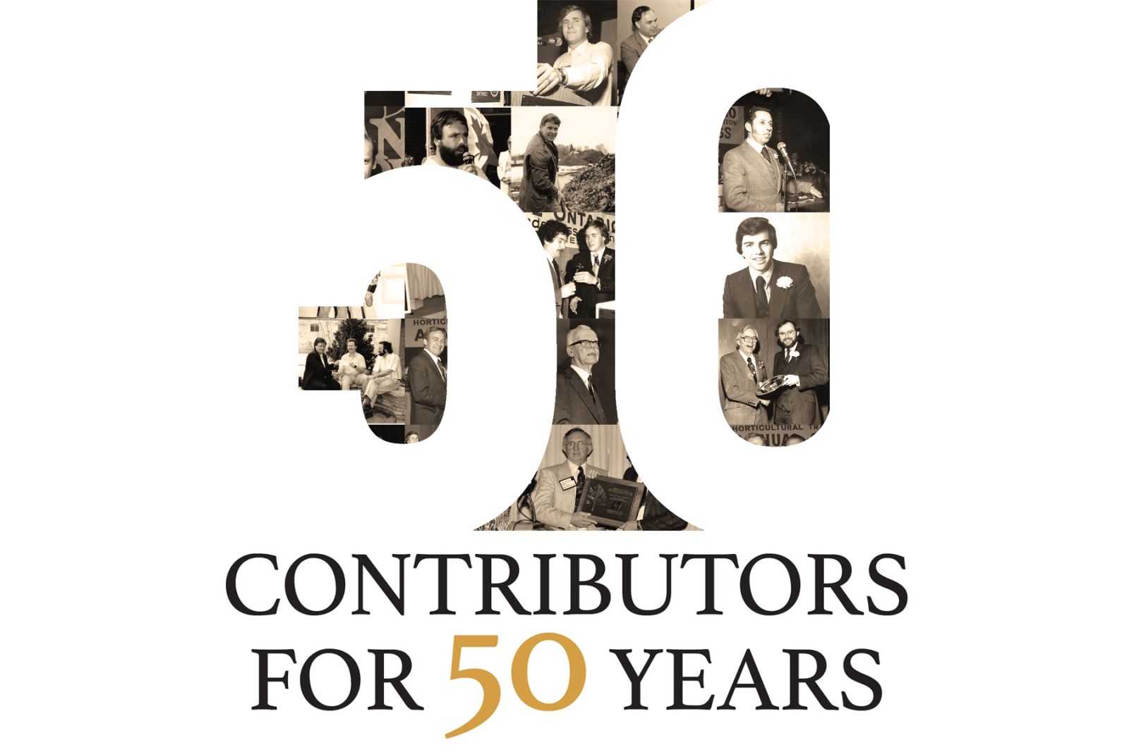 50 contributors for 50 years