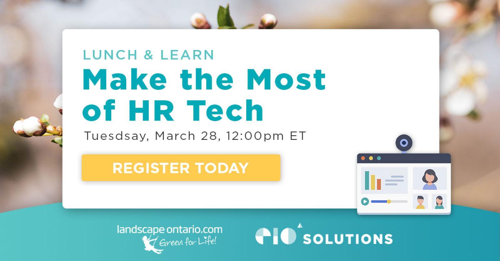 EIO Lunch and Learn: Making the most of HR tech