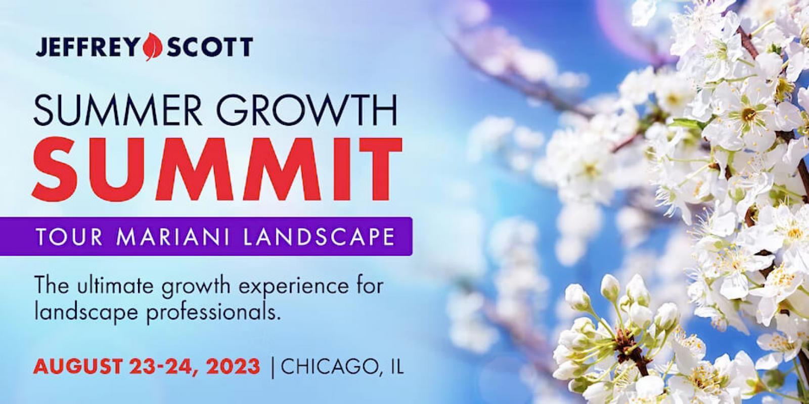 Jeffrey Scott Summer Growth Summit 2023