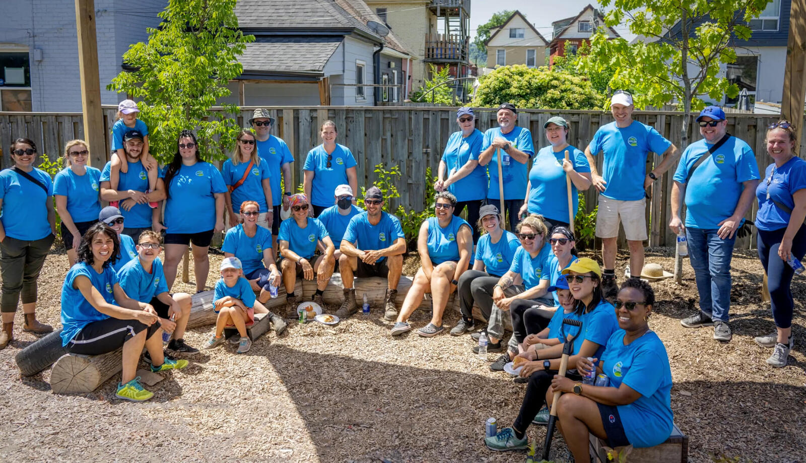 We need your help to finish the landscape project at St. Matthew's House in Hamilton