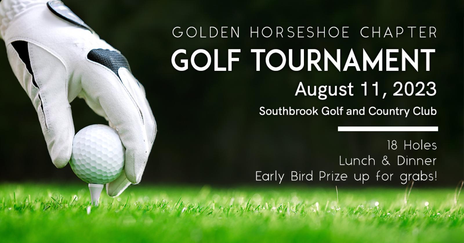 Golden Horseshoe Chapter Golf Tournament 2023