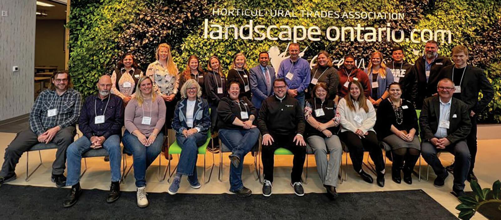 Stakeholders in the Apprenticeship Program gathered at Landscape Ontario on March 10.