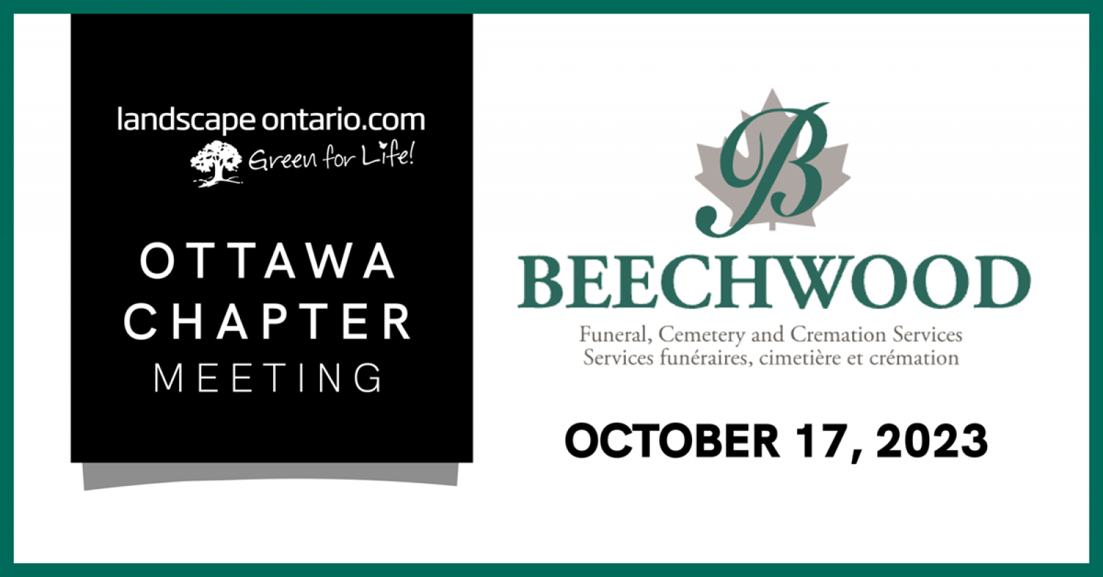 Ottawa Chapter Meeting October 17, 2023